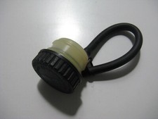 Brake fluid reservoir rear