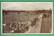 ? THE SWANS, WEYMOUTH: CHILDREN PUSHAIR PRAM - REAL PHOTO?BUY 2 GET 1 FREE