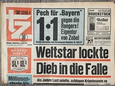 1972 ECWC SEMI FINAL Bayern Munich v Glasgow Rangers (TZ Munchen Issue)