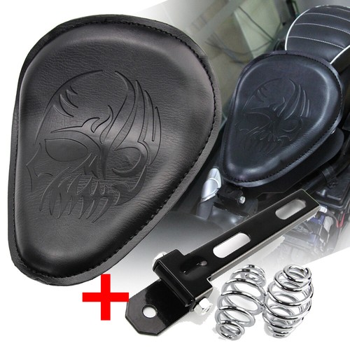 Motorcycle solo seat - seat, spring