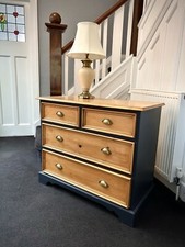 Painted Beechwood Antique Chest Of Drawers - Perfect for kids Bedroom.