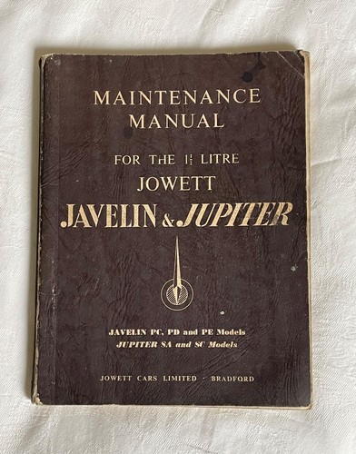Jowett javelin jupiter 1 5 - jowett, &