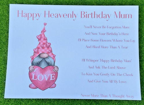 Happy heavenly birthday - heavenly,