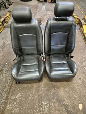 JAGUAR XJ XJ8 "R"  PAIR OF BLACK FRONT LEATHER SEATS * VW VAN CONVERSION