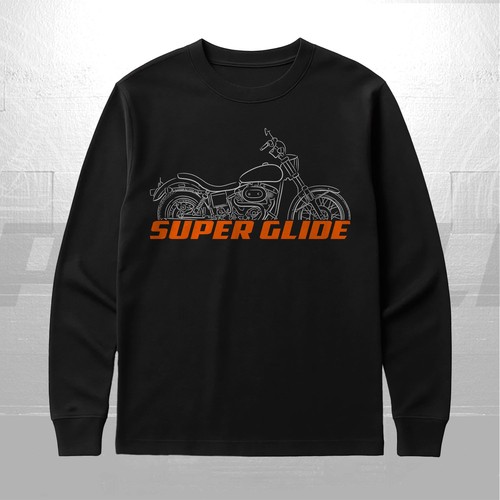 Harley davidson super glide - harley-davidson,
