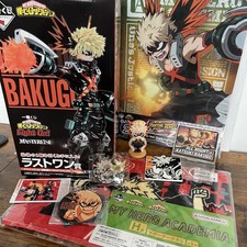 My Hero Academia - Katsuki Bakugo Bundle | Last One Kuji Prize Figure, Charm etc