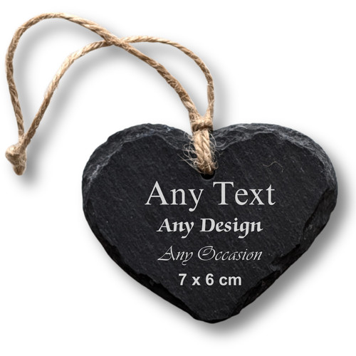 Personalised engraved hanging - personalised,