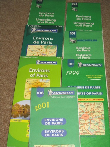 Michelin maps france paris - -,