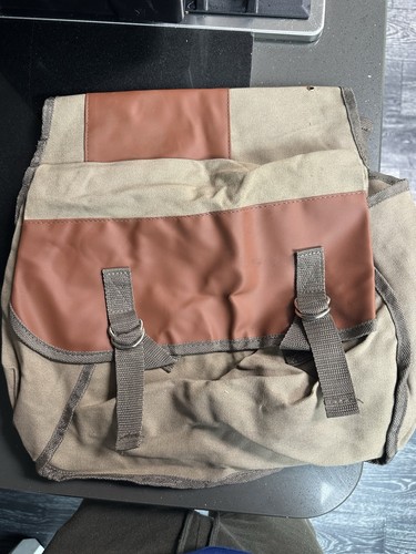 Waxed canvas motorcycle - canvas,