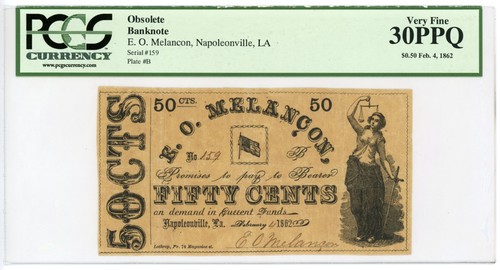 1862 50c melancon - 1862,