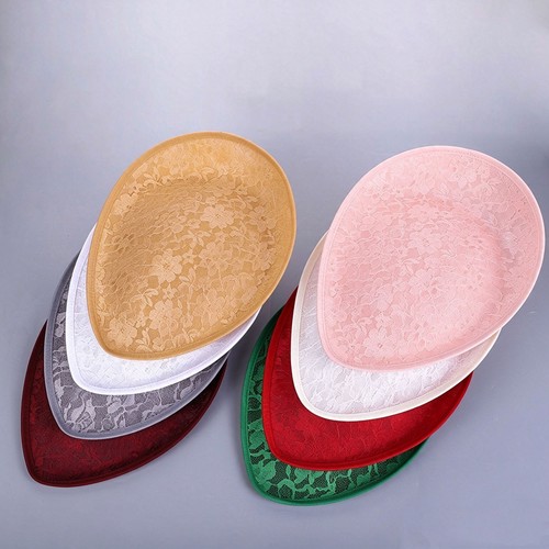 33cm faux sinamay hat base - faux,
