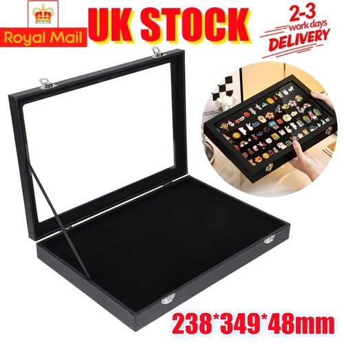 Black velvet display case - velvet,