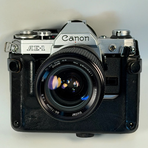 Canon 35mm slr film - ae-1,