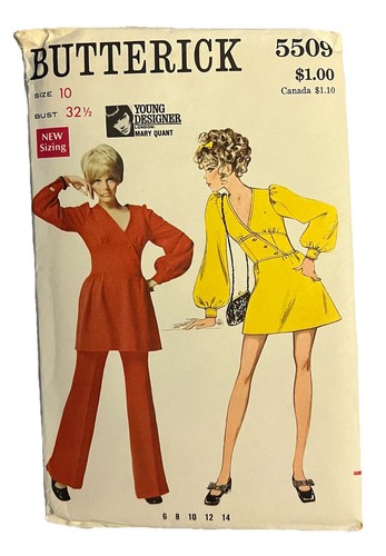 Vtg butterick 5509 mary - butterick,