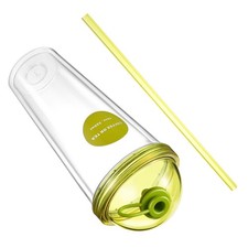 Straw Cup Double-deck Water