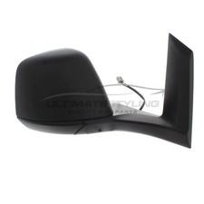 Ford Transit Connect Van 2013-2018 Door Wing Mirror Electric Black Drivers Side