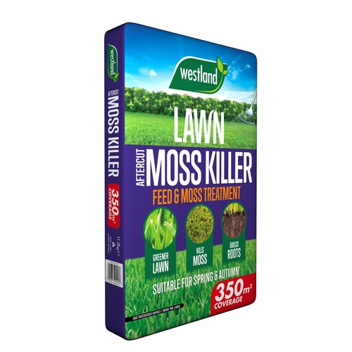 Lawn aftercut moss killer - aftercut,