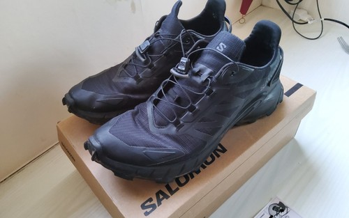 Salomon supercross black on - 4,