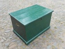 ANTIQUE RUSTIC PAINTED PINE