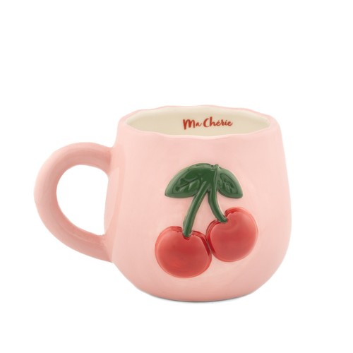 Hand painted cherry - cherry, tea