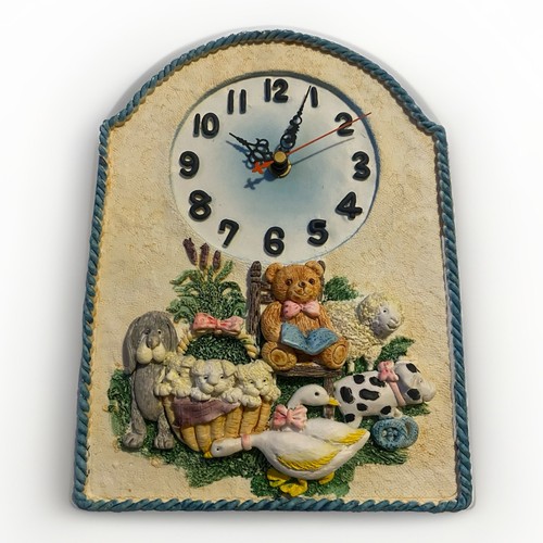 Vintage resin nursery wall - resin,
