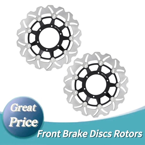 Pair front brake discs - discs, for