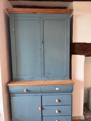 Old wooden dresser - dresser, cupboard