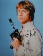 Mark Hamill Luke Skywalker Star Wars Signed Autograph Photograph COA 