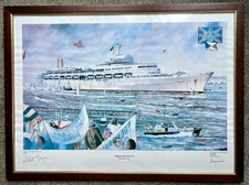 Christopher Dee genuine signed print of Canberra ‘Britannia Rules’