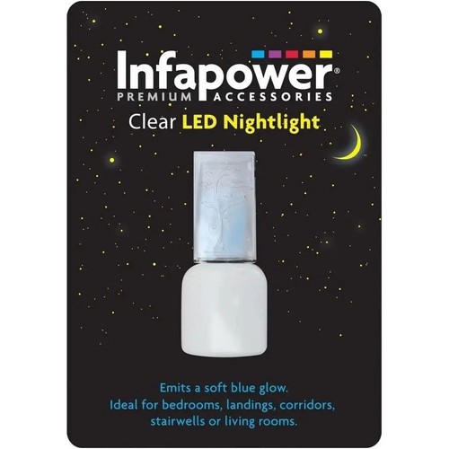 Clear led night light - led, with