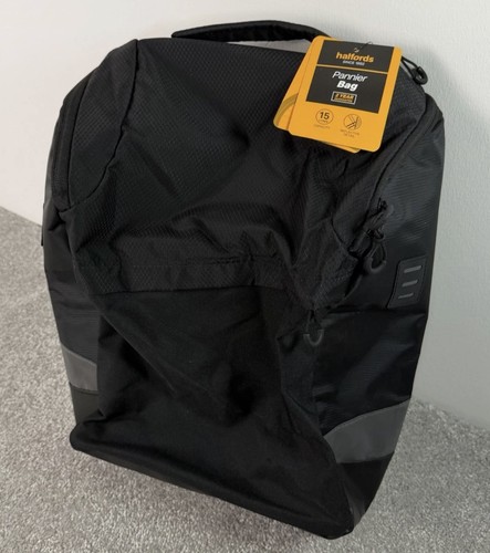 Halfords pannier bag - bag, black