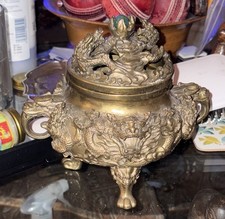 Marked Chinese Bronze Brass