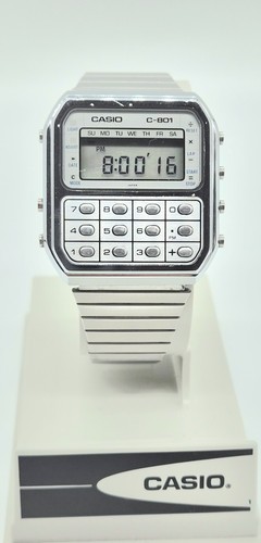 Vintage rare casio 801 - casio, c-801