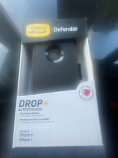 OtterBox Defender Rugged Anti-shock  Case for iPhone 7/8 Case - Black
