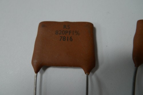 Capacitor silver mica - capacitor, radio