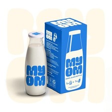 MYOM 500ml Glass Milk Bottle