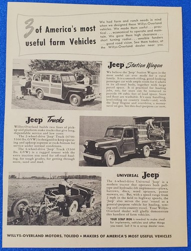 1950 willys jeep - willys,