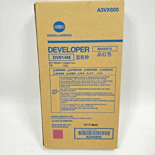 Genuine konica minolta dv614m - genuine,