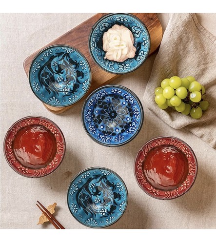 Turkish handmade ceramic dip - turkish,