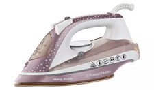 Russell Hobbs Steam Iron Pearl Glide, 2600W, Advanced Ceramic Soleplate - 23972