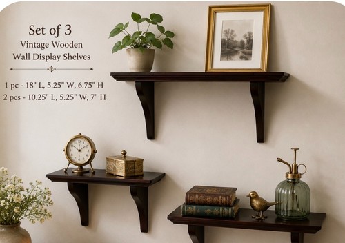 Vintage set wooden wall - vintage,
