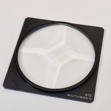 Hoyarex 415 Multivision 5 Multi-image Glass Camera Filter With Case, Excellent