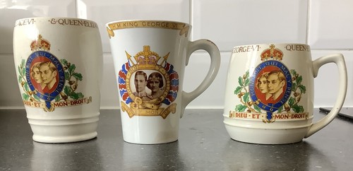 Commemorative mugs - 3,