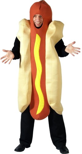 Hot dog fancy dress costume - fancy,