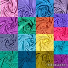 Plain Crepe De Chine Fabric Wedding Dress Material 44''wide