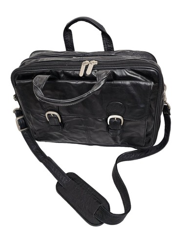 Leather laptop bag business - laptop,