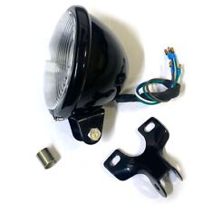 4"  Black Bottom Mount Headlamp, Honda, Custom, scrambler models 