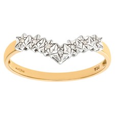 9ct Yellow Gold Diamond