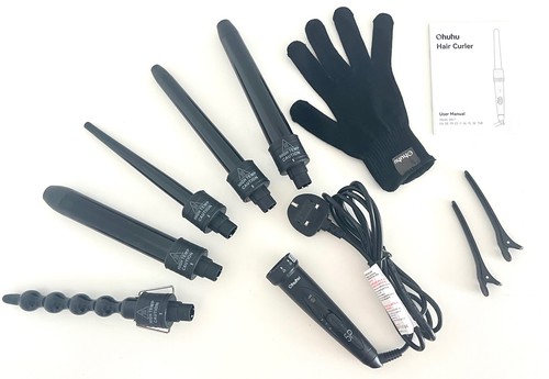 Curling iron wand set - 5, in