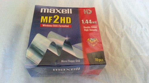 New maxell mf2hd 1 44mb - 10, 1.44mb